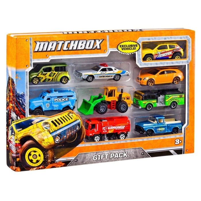 X7111 Matchbox™ 9lu Araba Seti / Asorti Seçilemez.