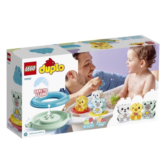 10965 LEGO® Duplo® Banyo Zamanı Eğlencesi: Yüzen Hayvan Treni, 14 parça, +1,5 yaş