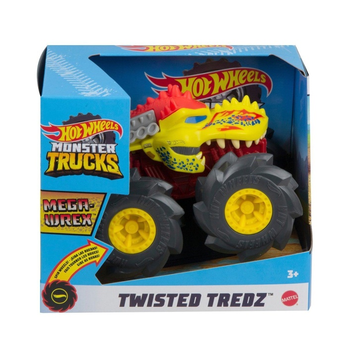 GVK37 Hot Wheels Monster Trucks 1:43 Çek Bırak Arabalar