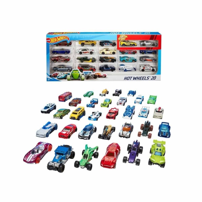 H7045 Hot Wheels 20li Araba Seti 1 - 31 Aralık Erkol Özel Kampanya Fiyatı