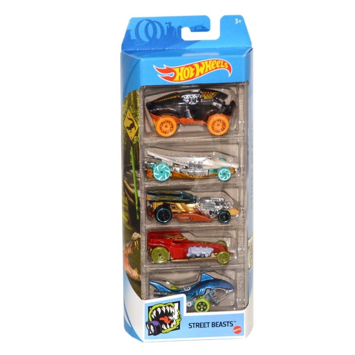 1806 Hot Wheels 5li Araba Seti +3 yaş 1 - 31 Aralık