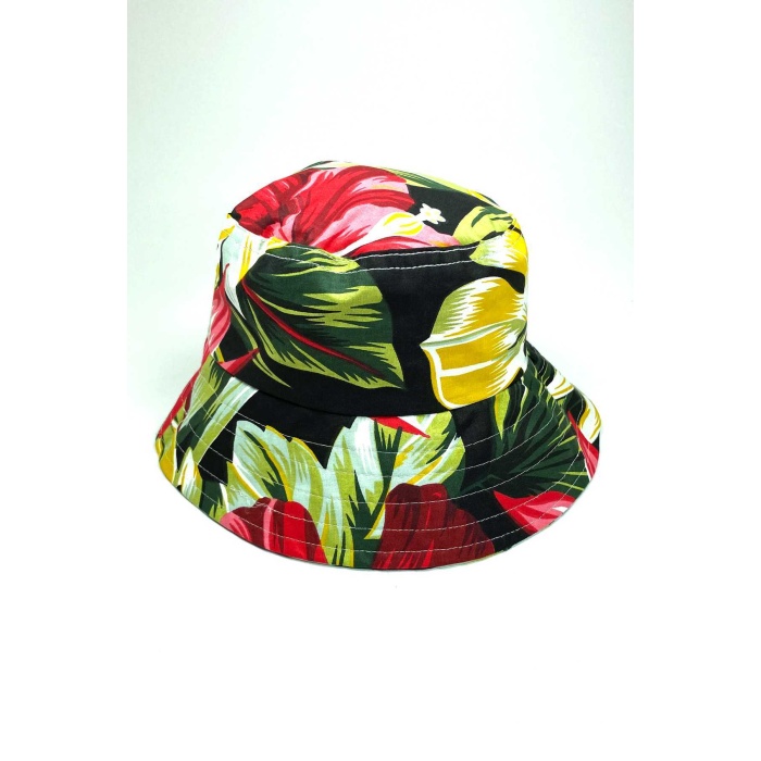 Unisex Kova Şapka Balıkçı Şapka Bucket Hat Desen 1