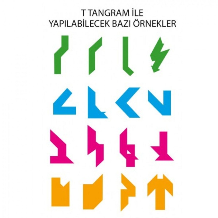 1431 Redka, T Tangram 4 Parça