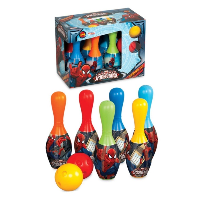 01599 Dede Spiderman Bowling Seti