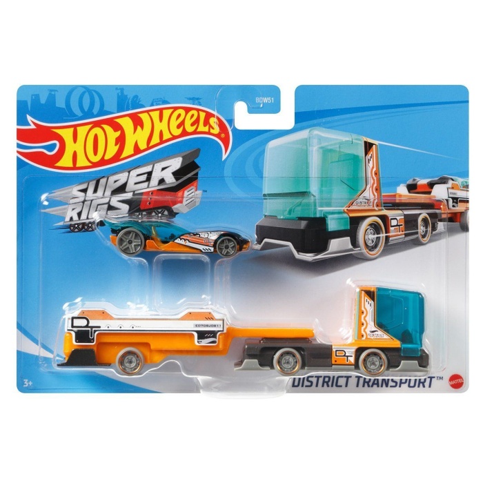 BDW51 Hot Wheels Taşıyıcı Tırlar / Asorti Seçilemez.