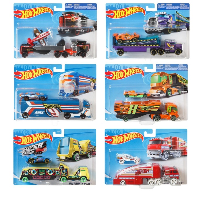 BDW51 Hot Wheels Taşıyıcı Tırlar / Asorti Seçilemez.