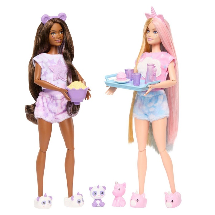 HRY15 Barbie Cutie Reveal Pijama Partisi İkili Set