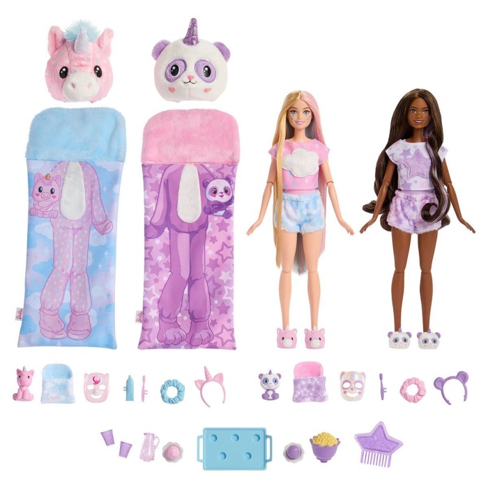 HRY15 Barbie Cutie Reveal Pijama Partisi İkili Set