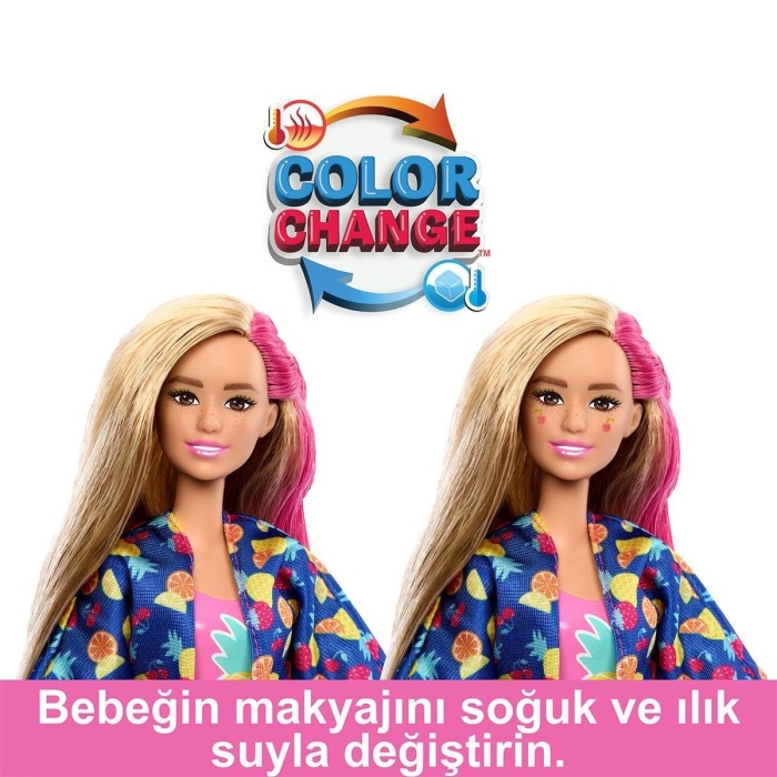 HRK57 Barbie Pop Reveal Sürprizli Bardak Oyun Seti