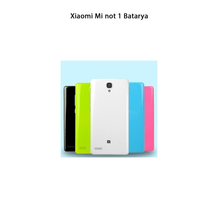 Xiaomi Mi Not 1 Telefonlarla Uyumlu Batarya 3000 mAh