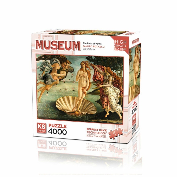 23507 The birth of Venus 4000 Parça Puzzle