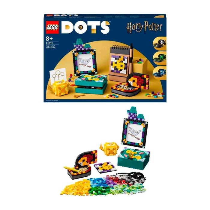 41811 LEGO® Dots - Harry Potter™ Hogwarts™ Masaüstü Seti 856 parça +8 yaş