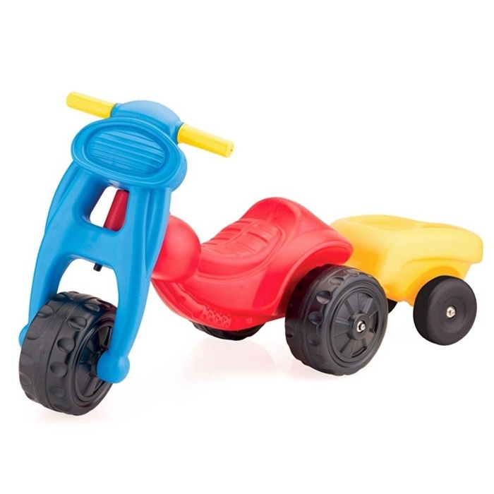 7043  3 Teker Römorklu Bingit Motor -Dolu