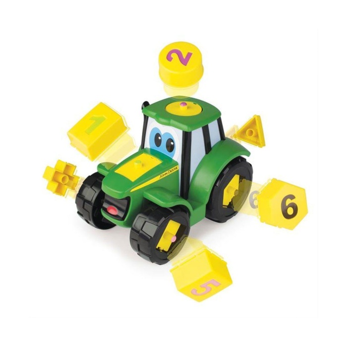 46654 Tomy John Deere - Traktör Johnny ve Sayılar +18 ay