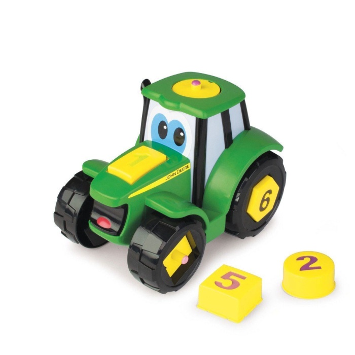 46654 Tomy John Deere - Traktör Johnny ve Sayılar +18 ay