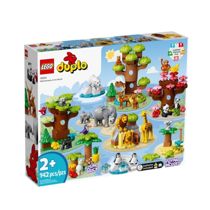 10975 LEGO® Duplo® Vahşi Dünya Hayvanları, 141 parça +2 yaş