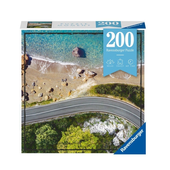 133062 Ravensburger Plaj Yolu 200 Parça Puzzle