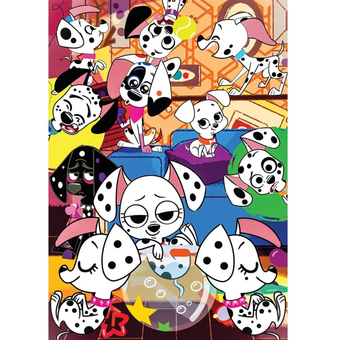 DAL709 Dalmation 50 Parça Çocuk Puzzle -KS Puzzle