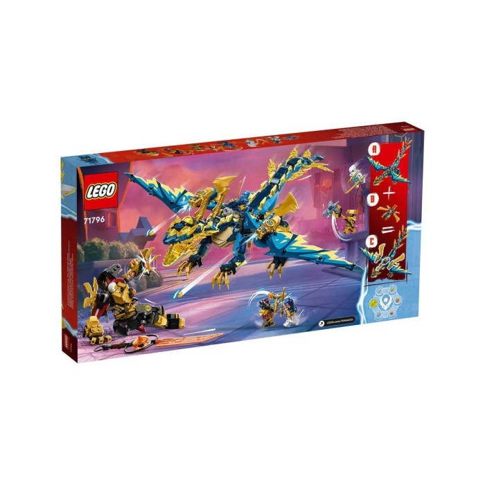 71796 LEGO® Ninjago® - Elemental Dragon The Empress Robotuna Karşı 1038 parça +9 yaş