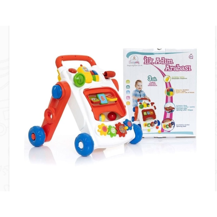 URT029-001 Babycim İlk Adım Arabam -Birliktoys