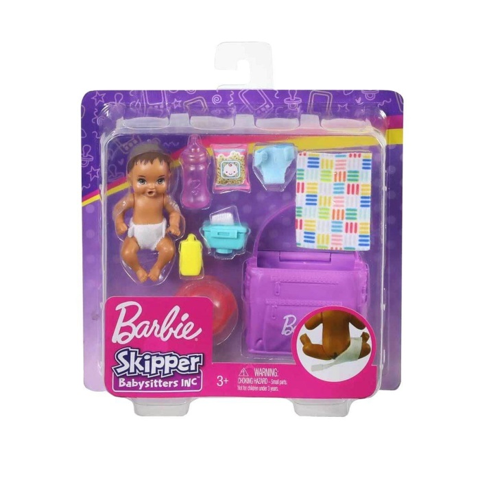 GHV83 Özellikli Minik Bebekler /Barbie Bebek Bakıcısı