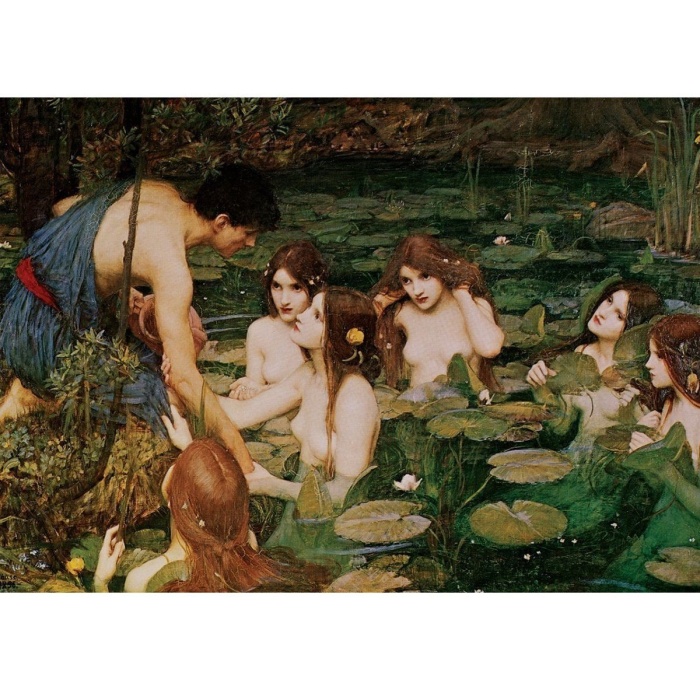 5377 Art Puzzle Hylas ve Su Perileri,1896 1500 parça Puzzle / +15 yaş