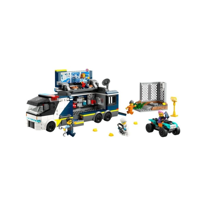 60418 LEGO® City Polis Mobil Suç Laboratuvarı Kamyonu 674 parça +7 yaş