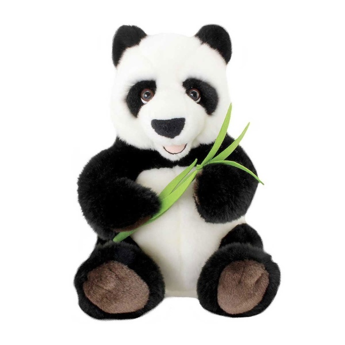 ANM-20854 Bambulu Oturan 30 cm Panda -Necotoys