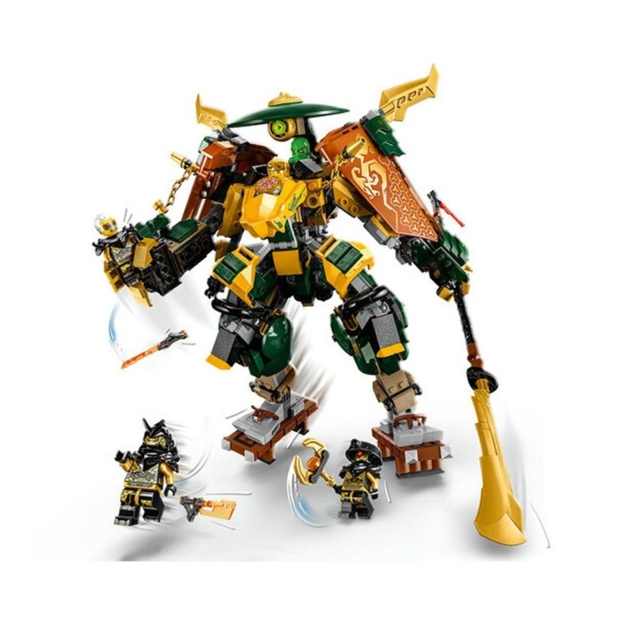 71794 LEGO® Ninjago® - Lloyd ve Arinin Ninja Ekibi Robotları 764 parça +9 yaş