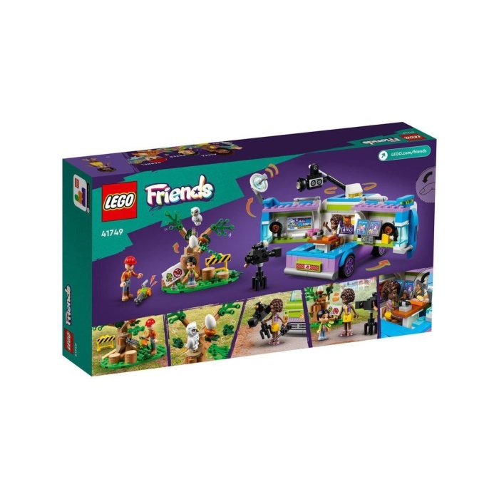 41749 Lego Friends - Canlı Yayın Aracı 446 parça +6 yaş