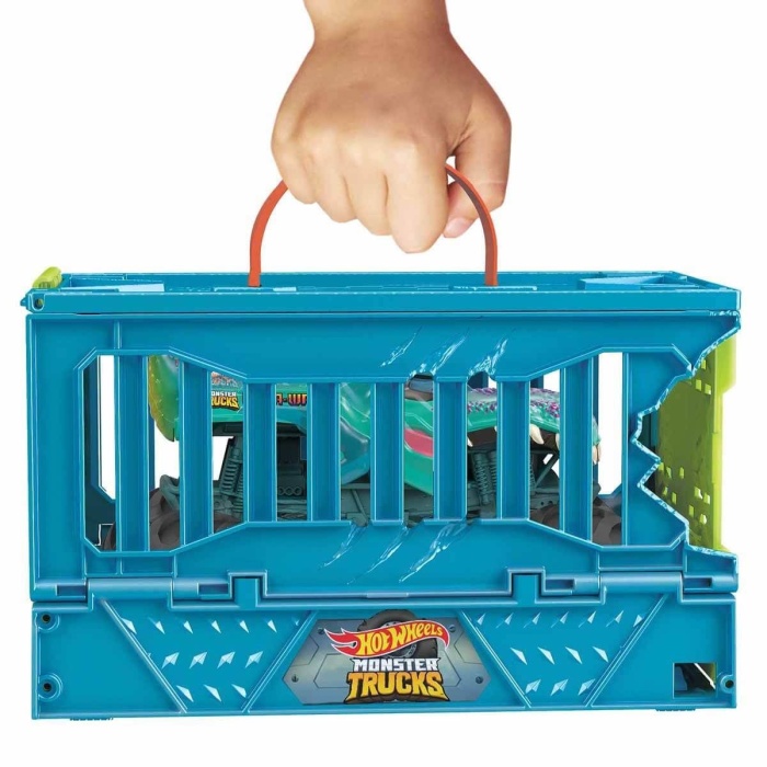 HNC29 Hot Wheels Monster Trucks 1:24 Mega Wrexin Çarpışma Kafesi