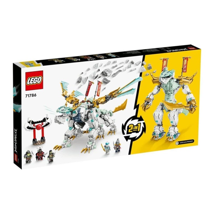 71786 Lego Ninjago - Zane’in Buz Ejderha Yaratığı 973 parça +10 yaş