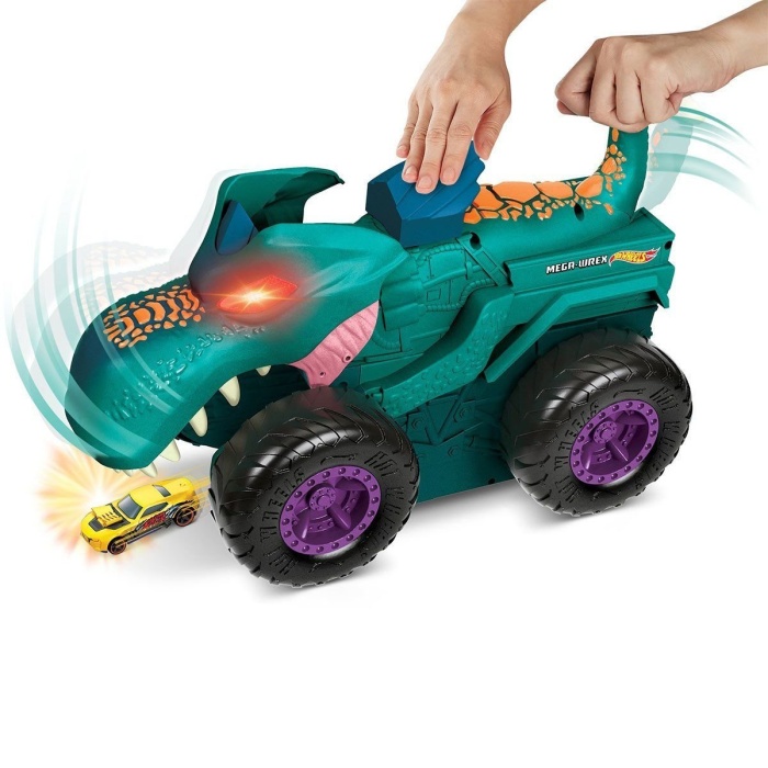 GYL13 Monster Trucks Araba Yiyen Mega Wrex, Hot Wheels Monster Trucks