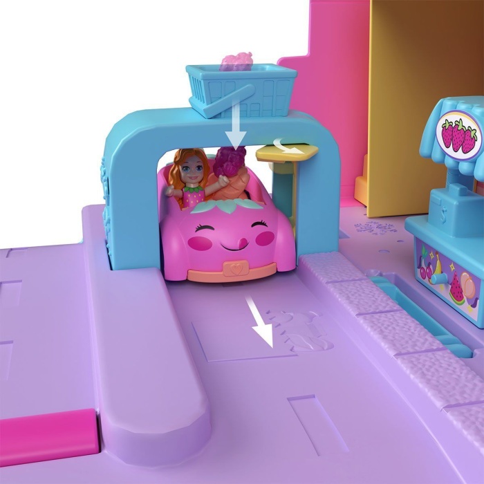 HRD45 Polly Pocket Eğlenceli Market Oyun Seti