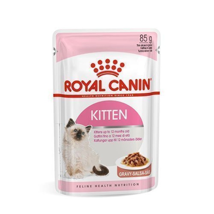 Royal Canin Kitten Gravy Pouch Yavru Kedi Yaş Maması 85 Gr - Lisinya