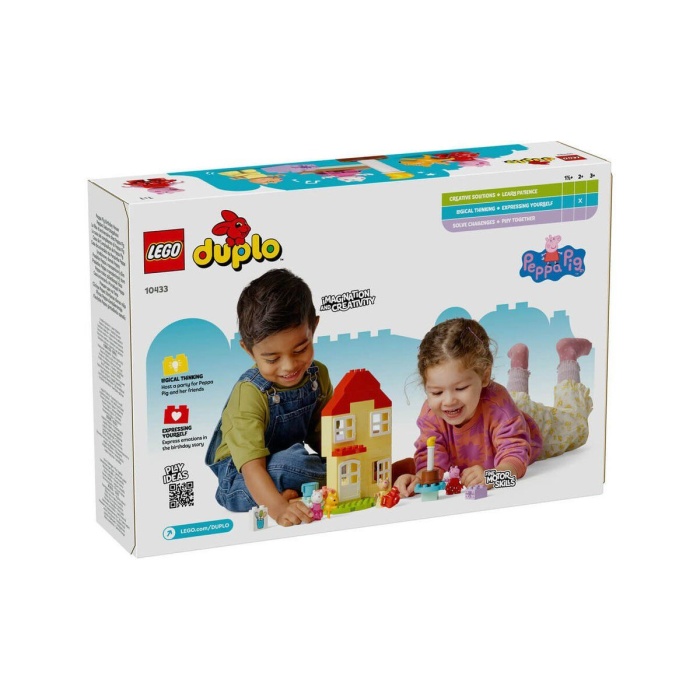 10433 Lego Duplo Peppa Pig Doğum Günü Evi 59 parça +2 yaş