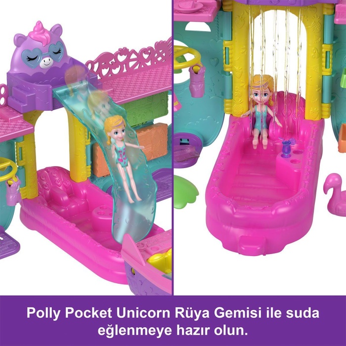 HWP26 Polly Pocket Unicorn Bot Oyun Seti