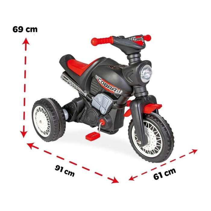 07 323 Pilsan Cobra Pedallı Motosiklet