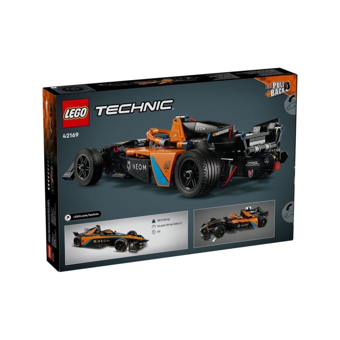 42169 Lego Technic NEOM McLaren Formula E Yarış Arabası 452 parça +9 yaş