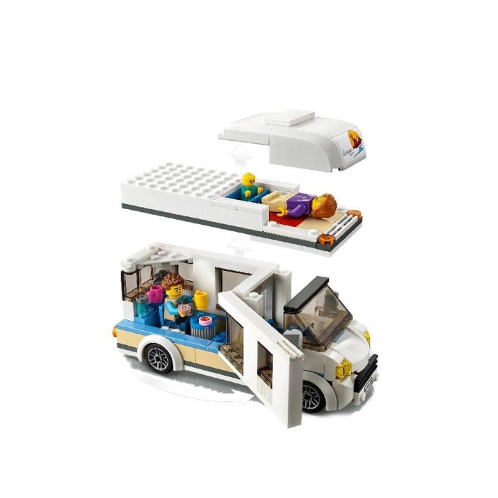 60283 LEGO® City Tatilci Karavanı 190 parça +5 yaş