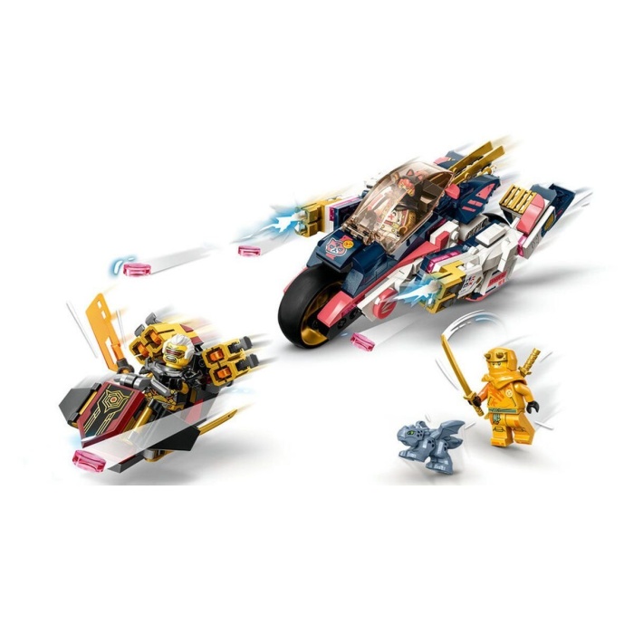 71792 LEGO® Ninjago® Soranın Dönüşen Robot Motosiklet Yarışçıs 384 parça +8 yaş