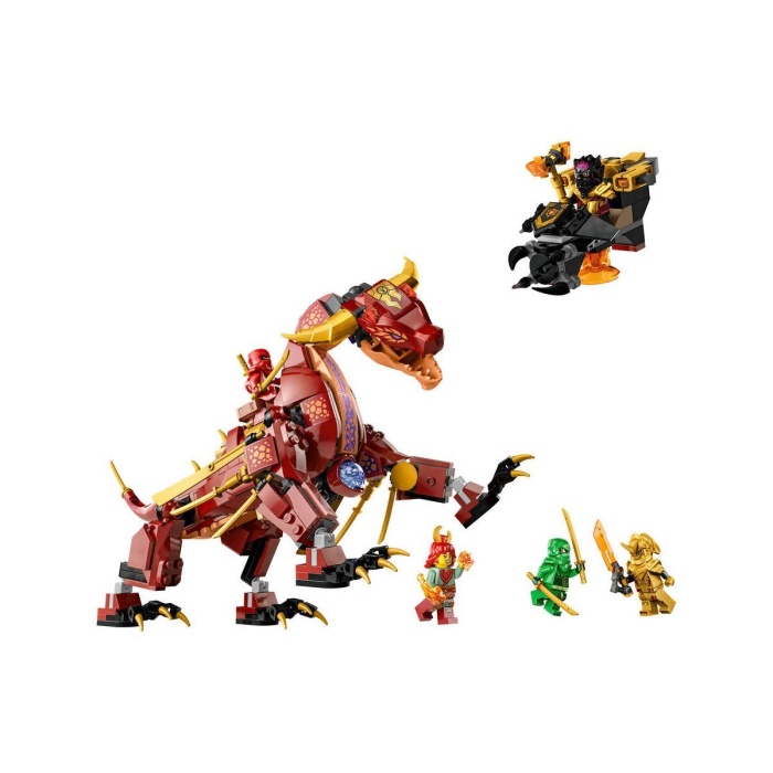 71793 Lego Ninjago - Heatwave Dönüşen Lav Ejderhası 479 parça +8 yaş