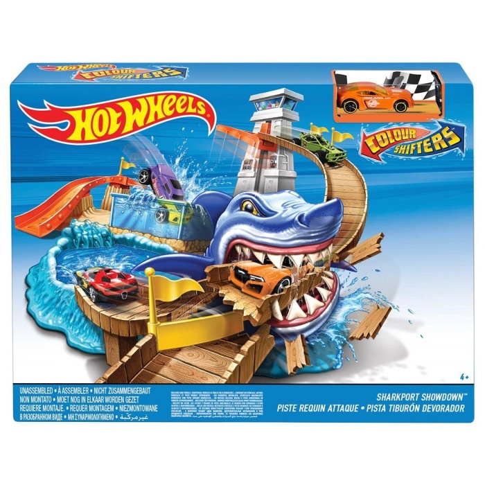 BGK04 Hot Wheels Renk Değiştiren Araçlar Sharky Oyun Seti