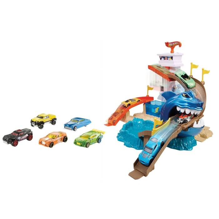 BGK04 Hot Wheels Renk Değiştiren Araçlar Sharky Oyun Seti