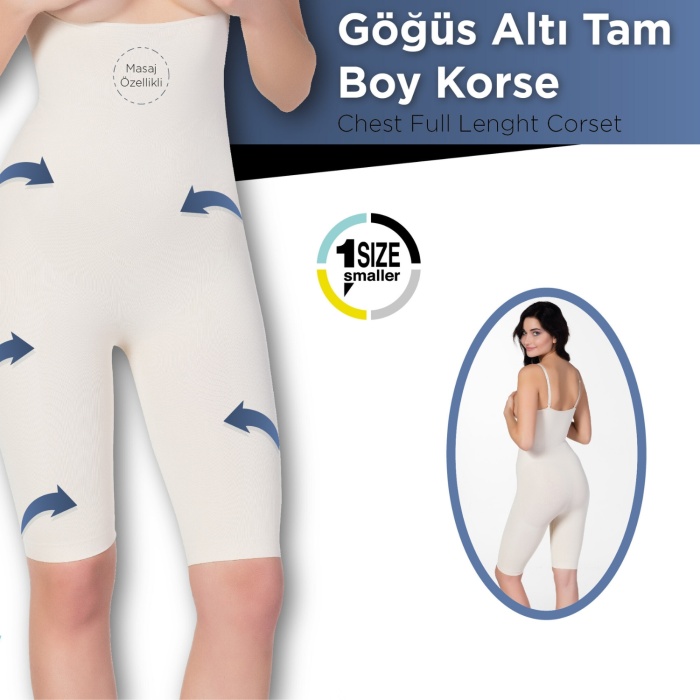 Form Angel - Göğüs Altı Tam Boy Korse - 5020