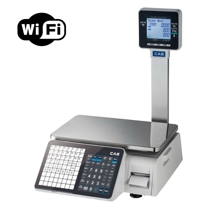 Cas CL 3000 Barkodlu Terazi + Wifi 15 Kg