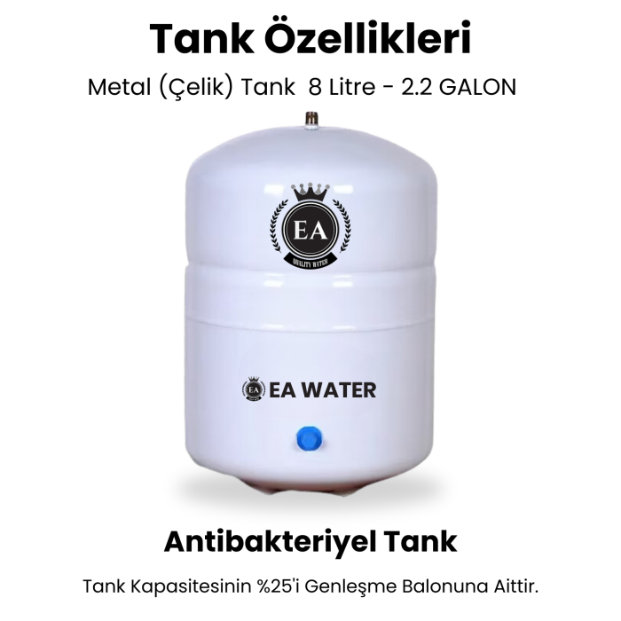 EA Water Alkali ph 8,5 Çinko-Bakır (Zinc Cooper) | Su Arıtma Cihazı