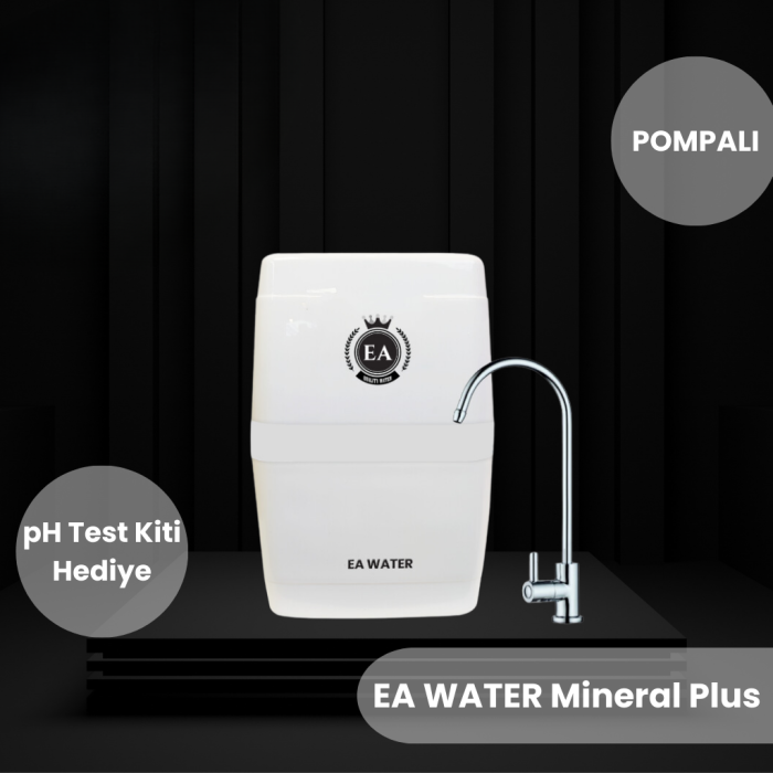 EA Water Mineral Plus | Dünyada Tek +8 Mineral Filtreli 13 Aşamalı Su Arıtma Cihazı