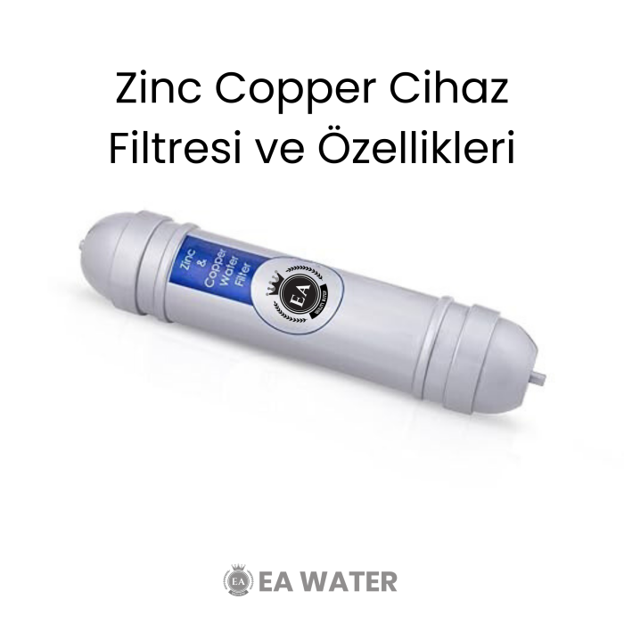 EA Water Alkali ph 8,5 Çinko-Bakır (Zinc Cooper) | Su Arıtma Cihazı