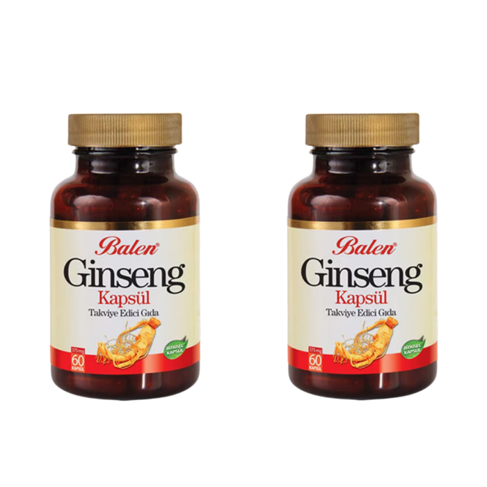 Balen Kırmızı Gınseng 375 MG 60 Kapsül 2 Adet